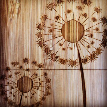 Coque bois-plastique DANDELION iPhone 13 Mini